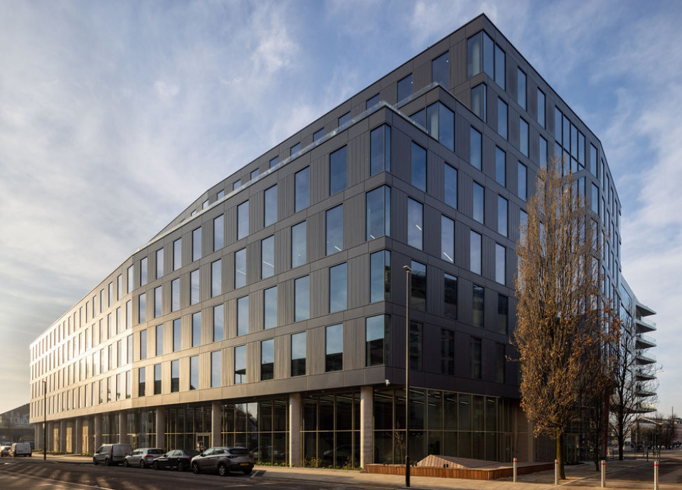 Modern office building